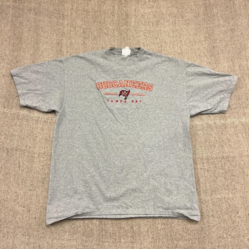 Vintage‎ Tampa Buccaneers Shirt Mens XL Gray 1990s NFL Champion